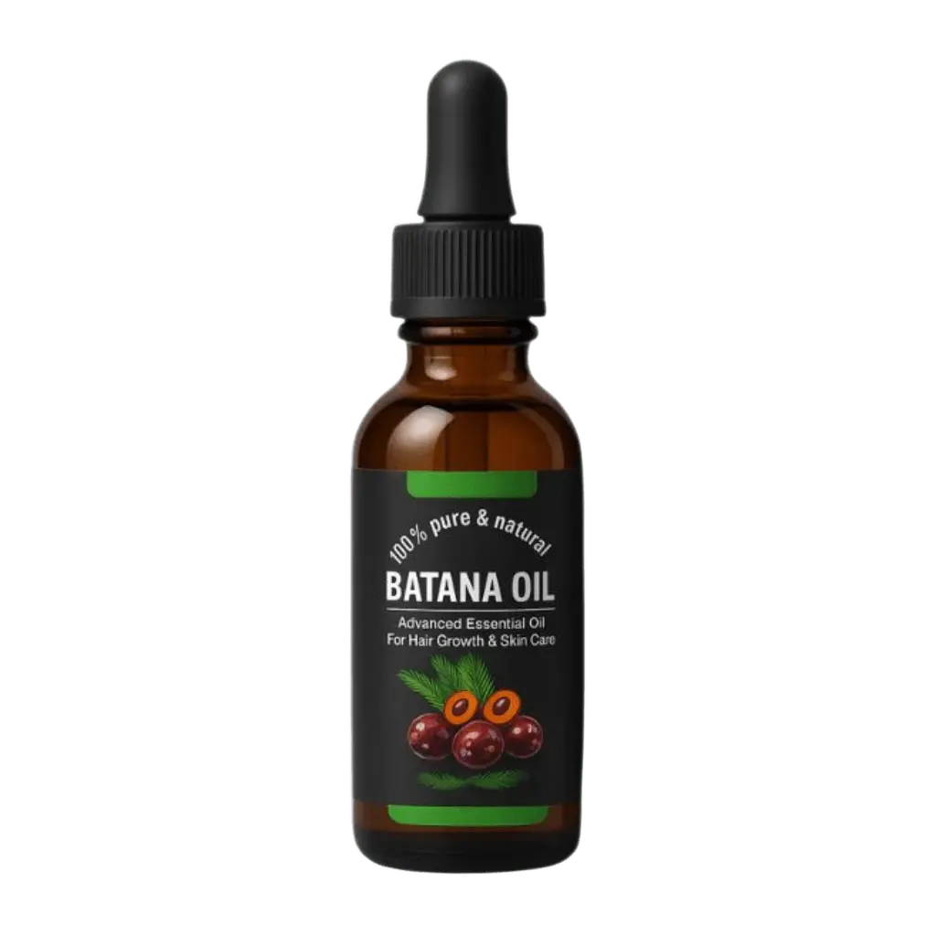 Frasco de aceite de batana para fortalecer cabello y nutrir cuero cabelludo