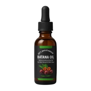 Frasco de aceite de batana para fortalecer cabello y nutrir cuero cabelludo