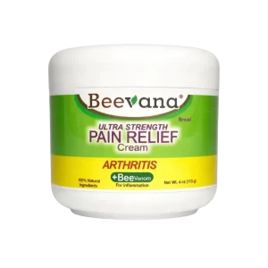 Envase de Beevana Ultra Strength Pain Relief Cream