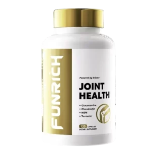 Frasco de suplemento Funrich Join Health para articulaciones y flexibilida