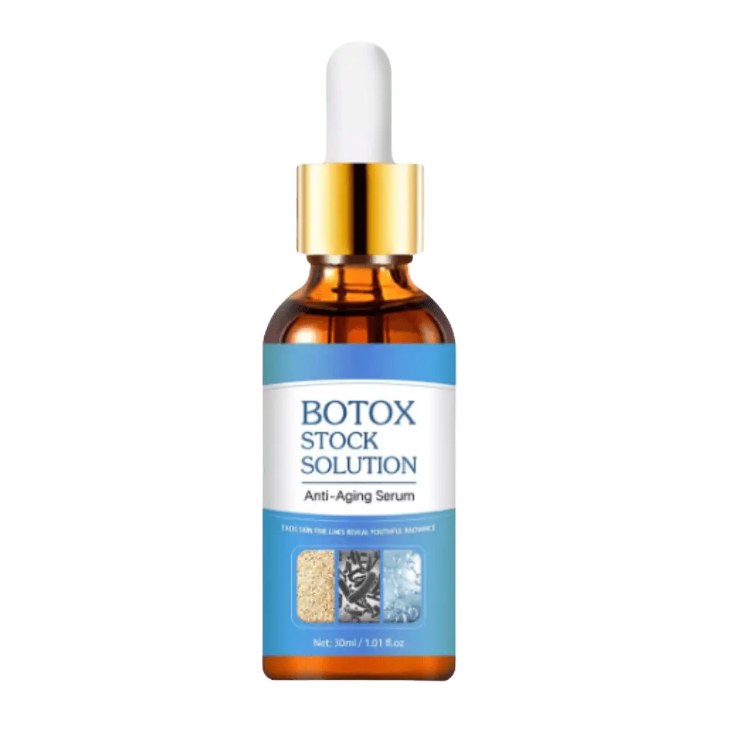 Frasco de suero antiarrugas Botox Stock Solution para reducir líneas finas y mejorar la firmeza de la pie